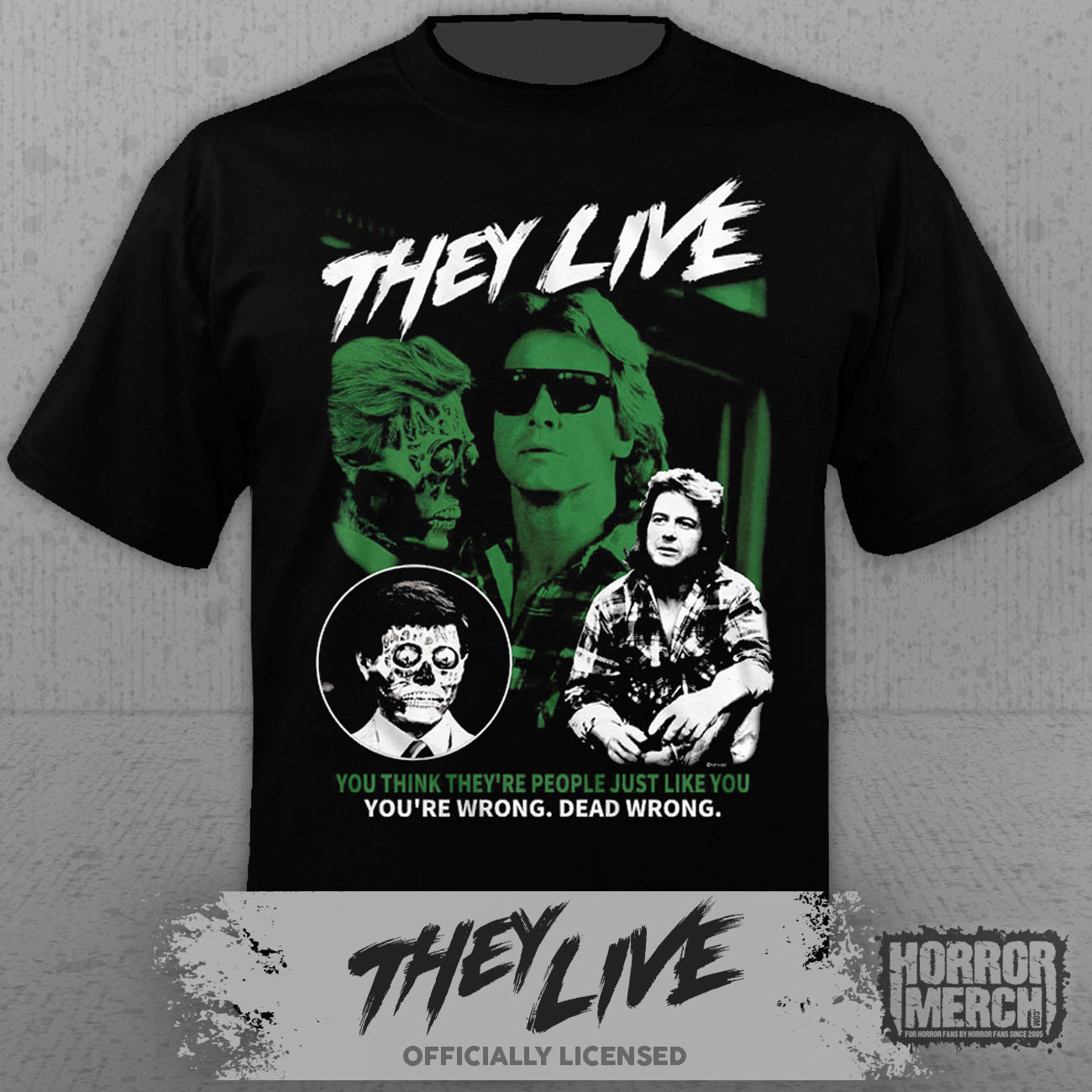 They Live - Nada Collage Mens Shirt
