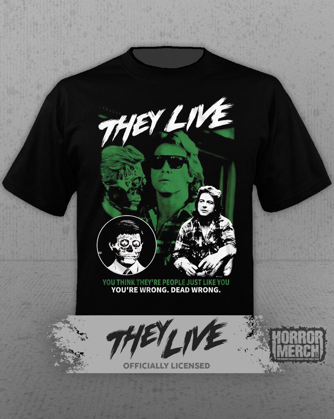 They Live - Nada Collage Mens Shirt