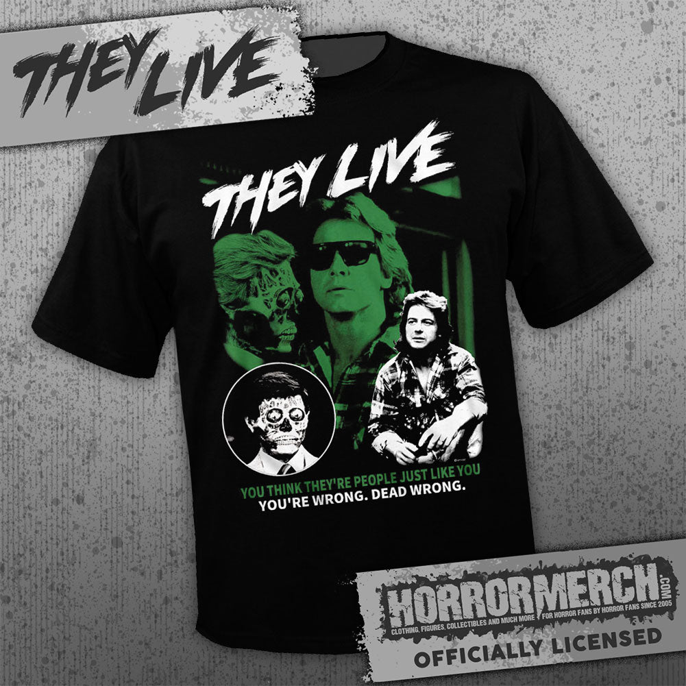 They Live - Nada Collage Mens Shirt