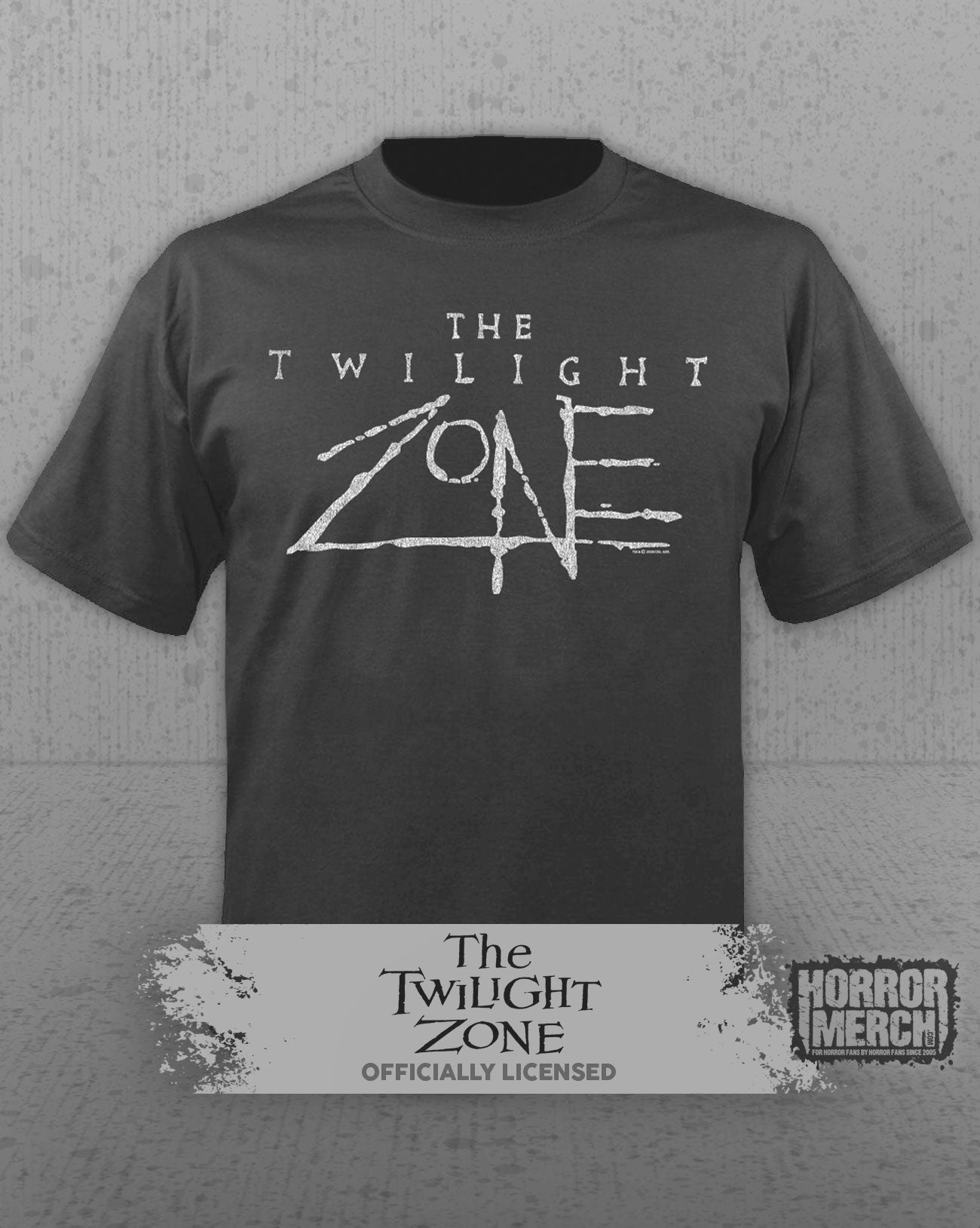 Twilight Zone - Logo Mens Shirt (Gray)