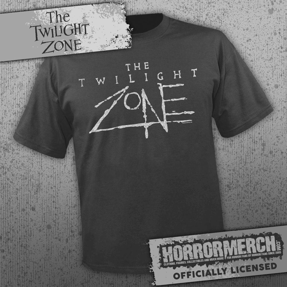 Twilight Zone - Logo (Dark Gray) Mens Shirt