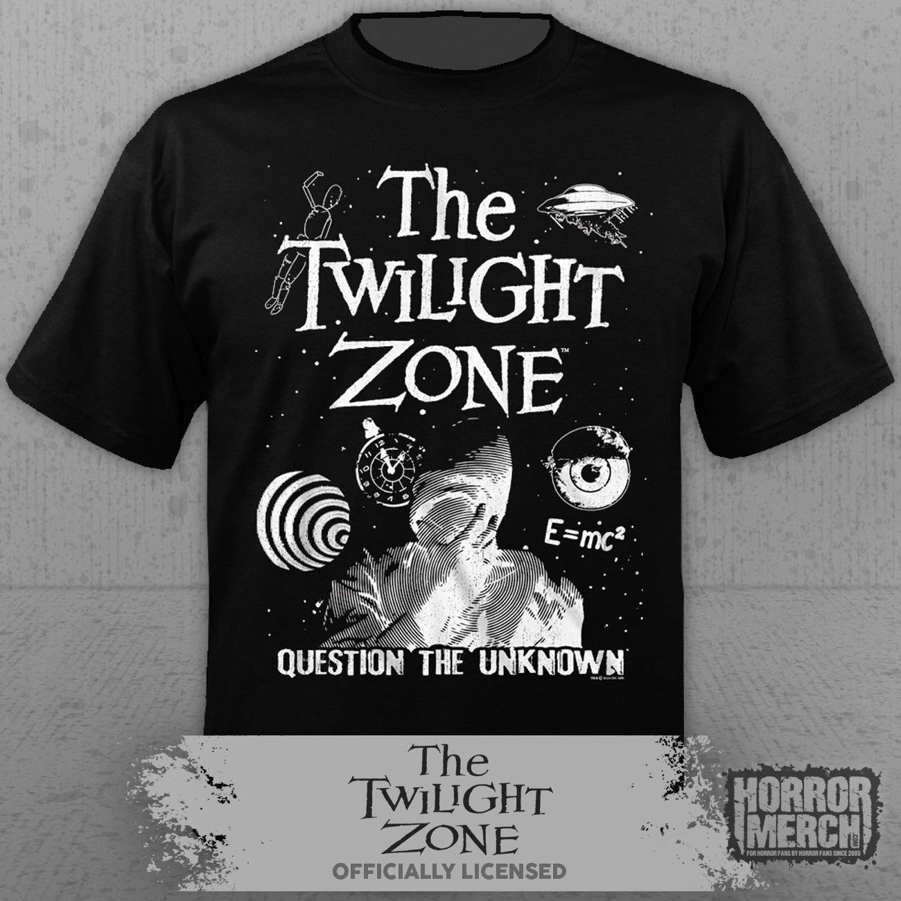 Twilight Zone - Question The Unknown Mens Shirt