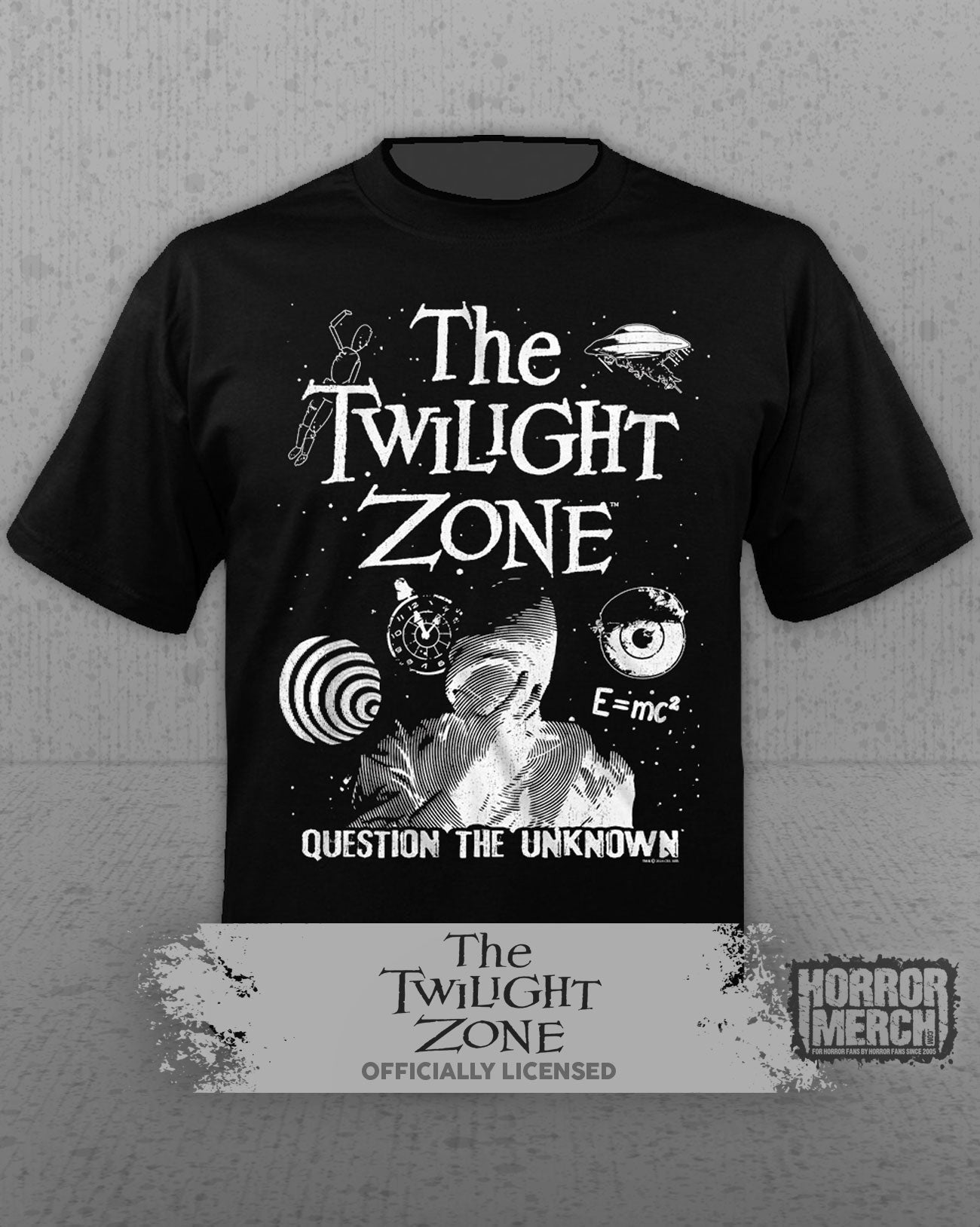 Twilight Zone - Question The Unknown Mens Shirt