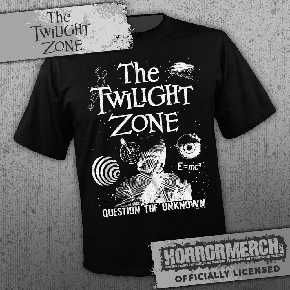 Twilight Zone - Question The Unknown Mens Shirt