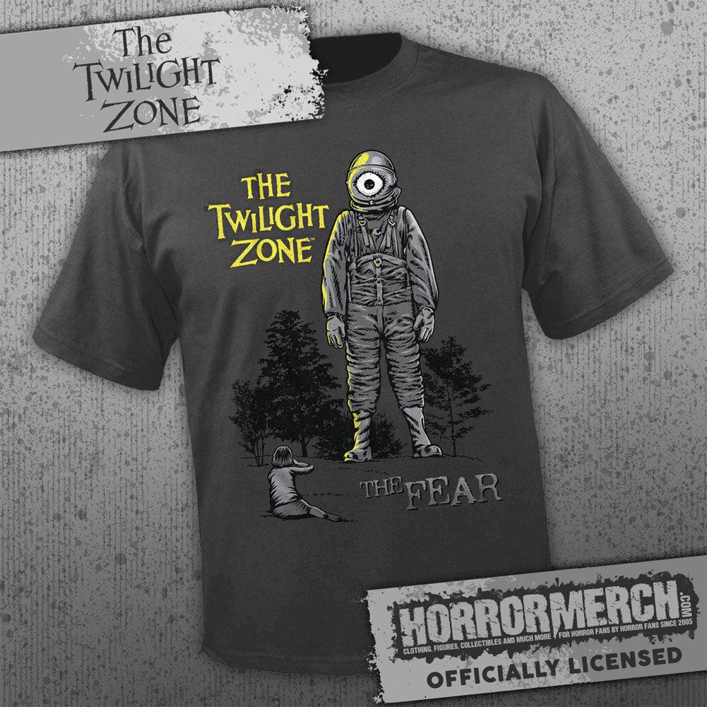 Twilight Zone - The Fear (Dark Gray) Mens Shirt