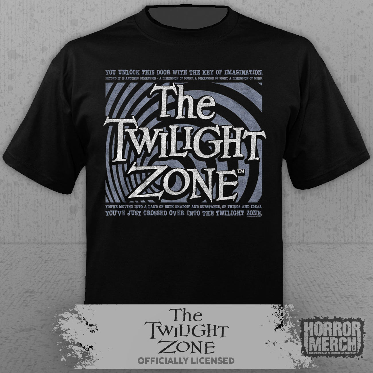 Twilight Zone - Crossed Over Into The Twilight Zone Mens Shirt