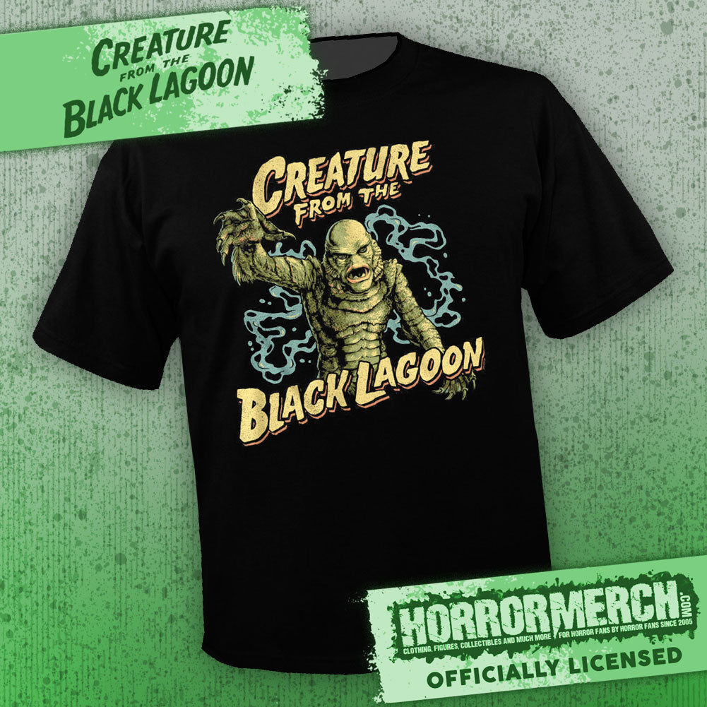 Creature From The Black Lagoon - Creature Swimming Mens Shirt