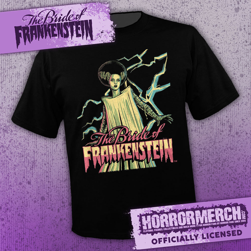 Bride Of Frankenstein - Lightning Mens Shirt