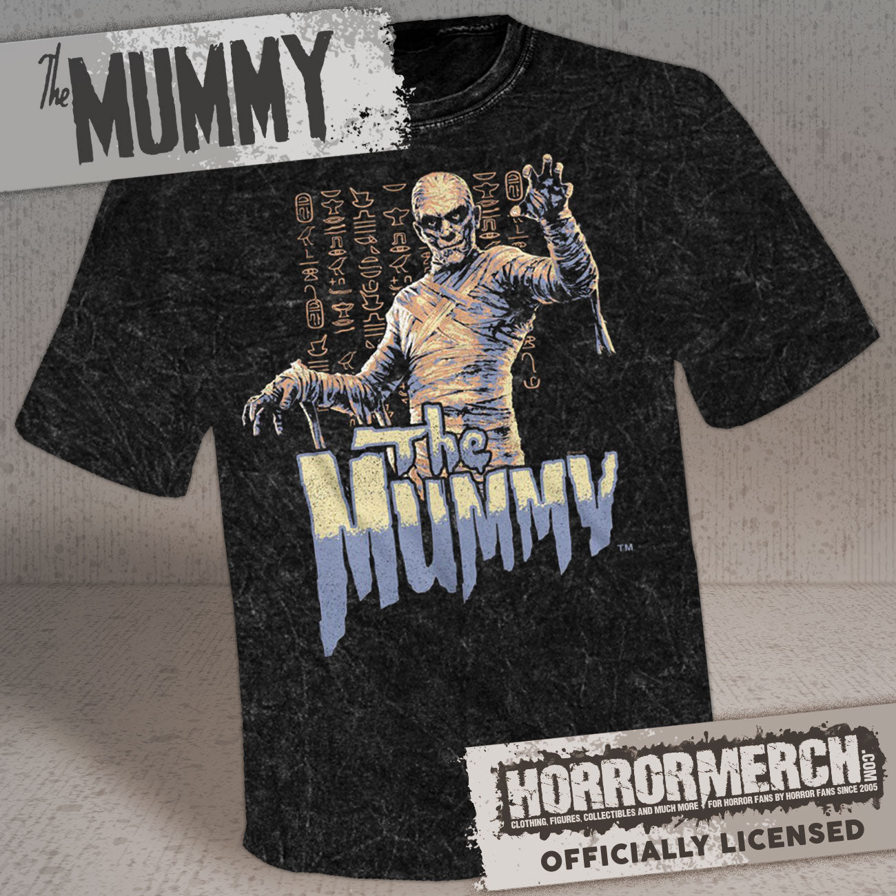 Mummy - Standing (Mineral Wash) Mens Shirt