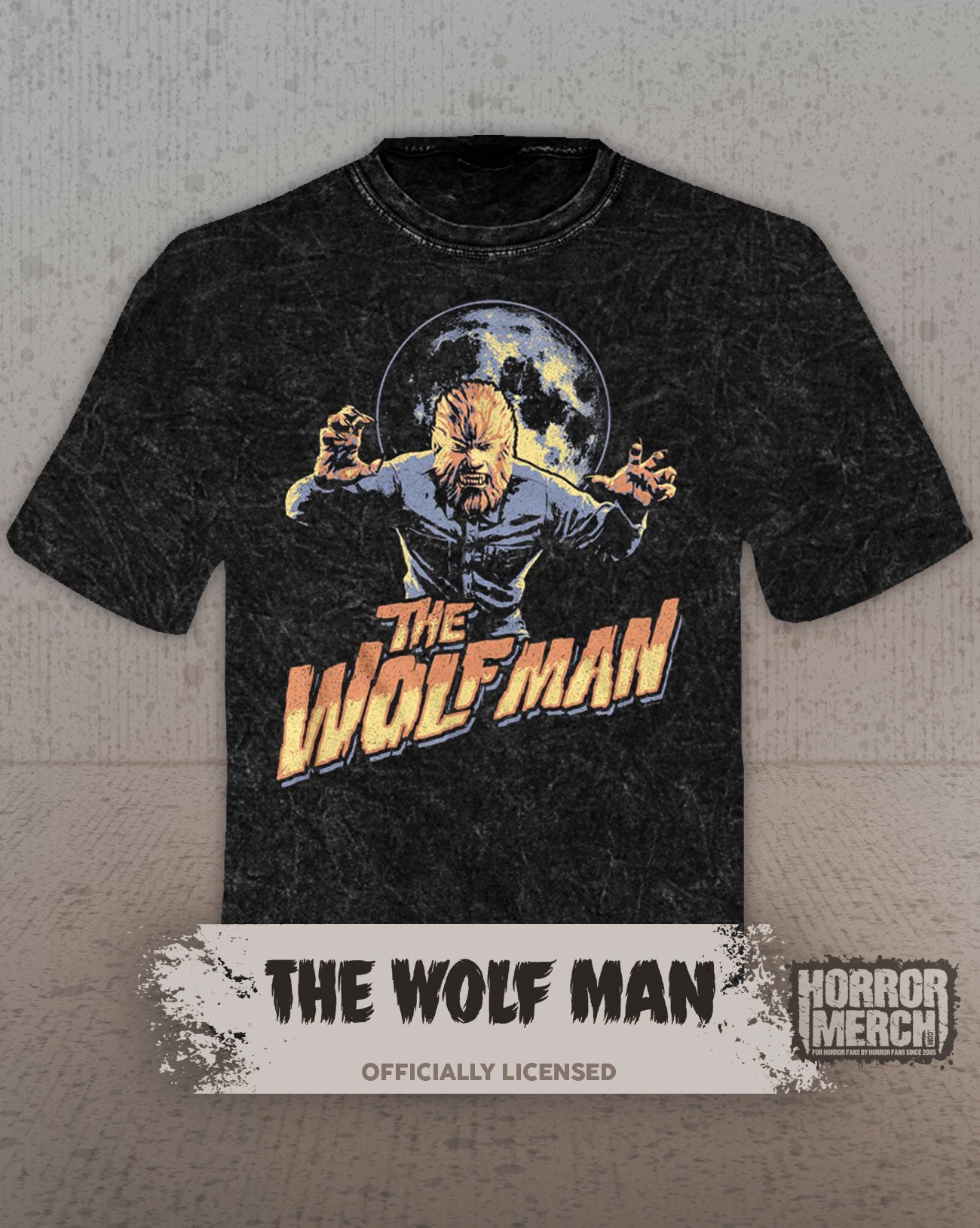 Wolfman - Wolf Mens Shirt (Mineral Wash)