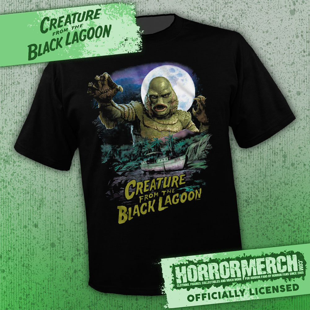 Creature From The Black Lagoon - Collage Mens Shirt