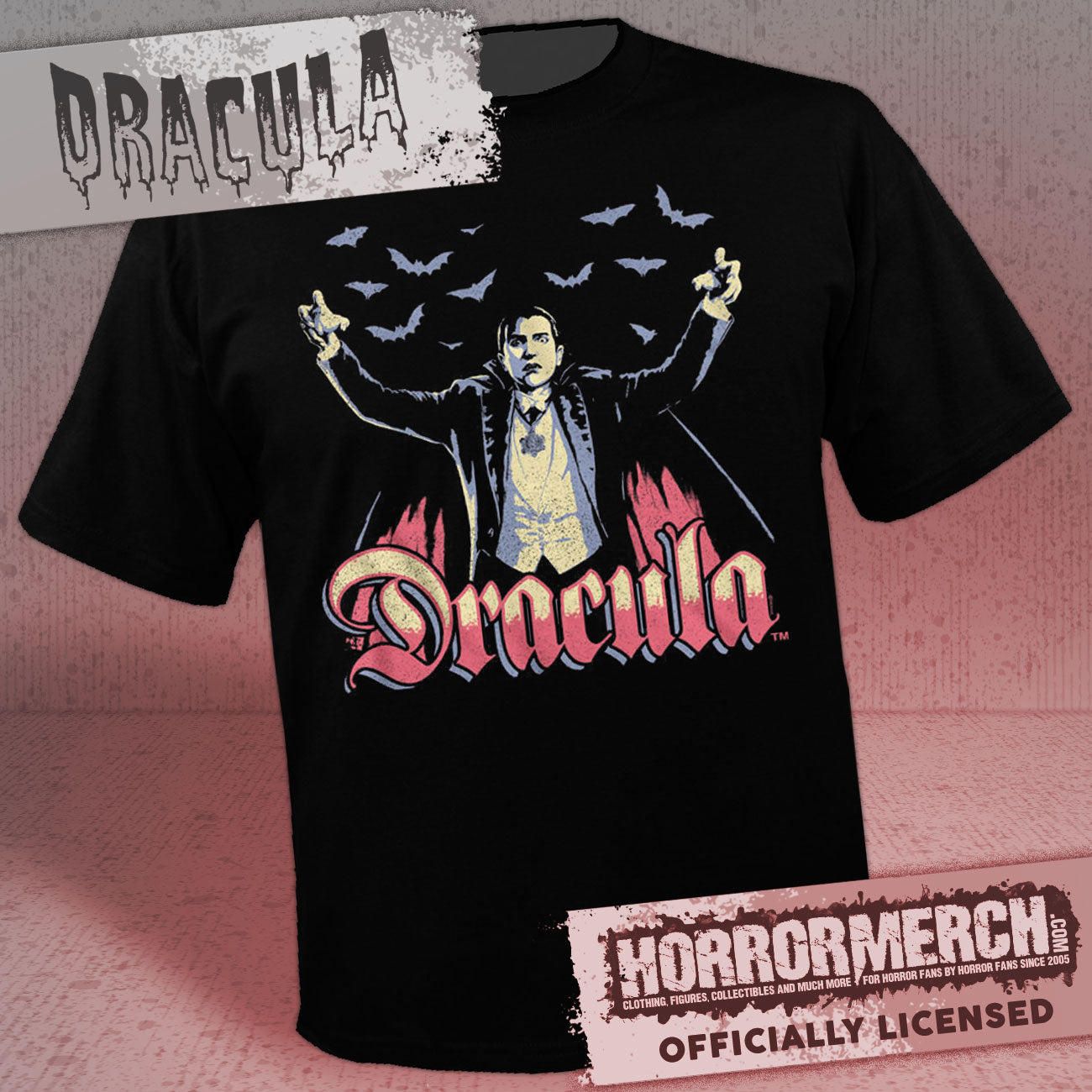 Dracula - Bats Mens Shirt