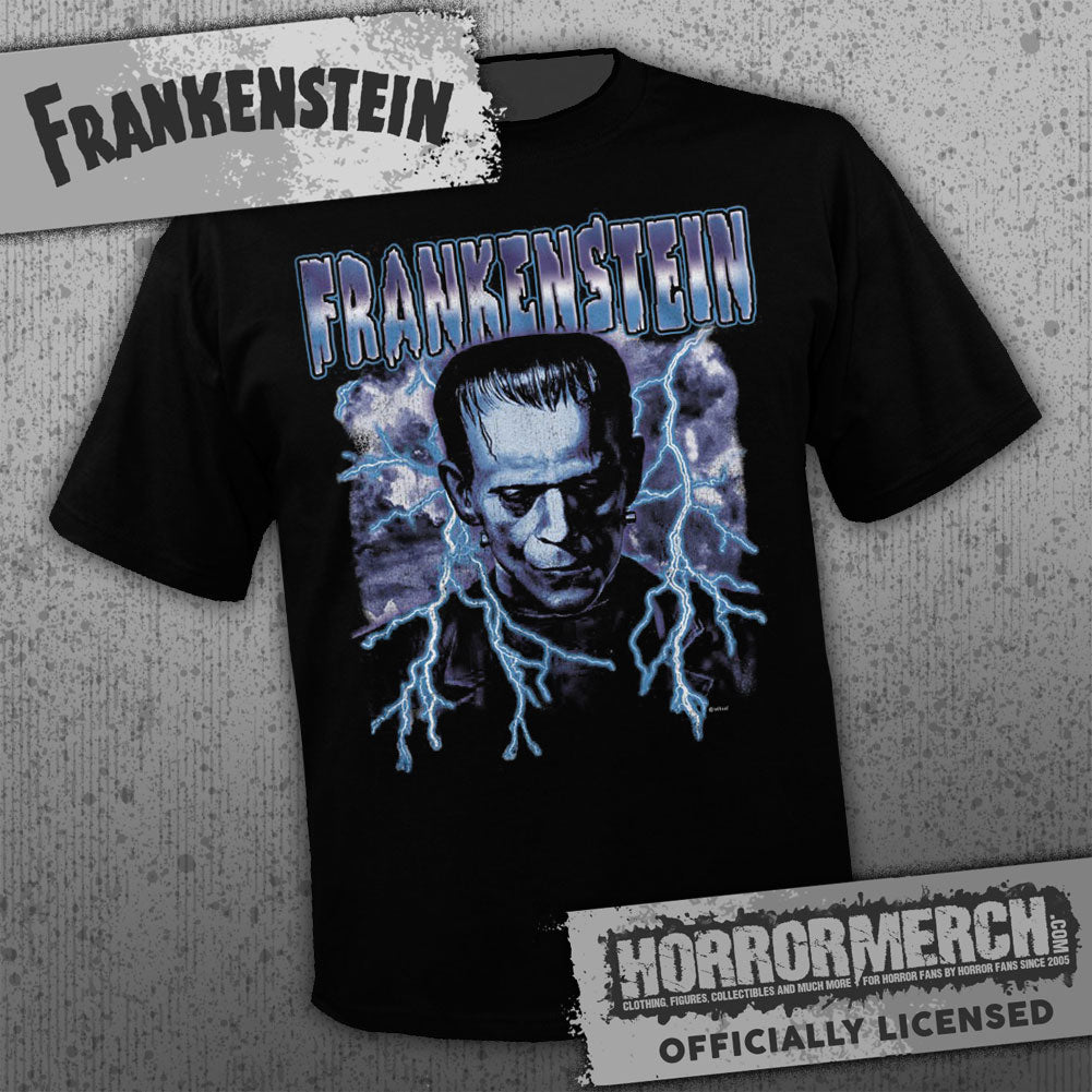 Frankenstein - Lightning Storm Mens Shirt