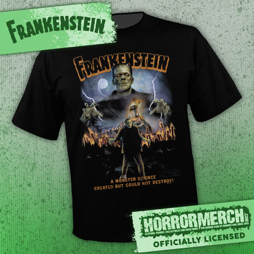 Frankenstein - A Monster Science Created Mens Shirt