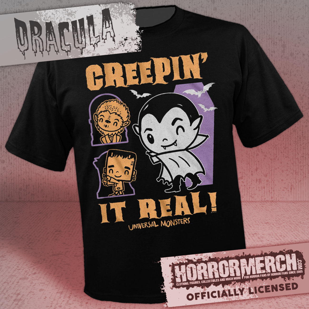 Dracula - Creepin It Real Mens Shirt