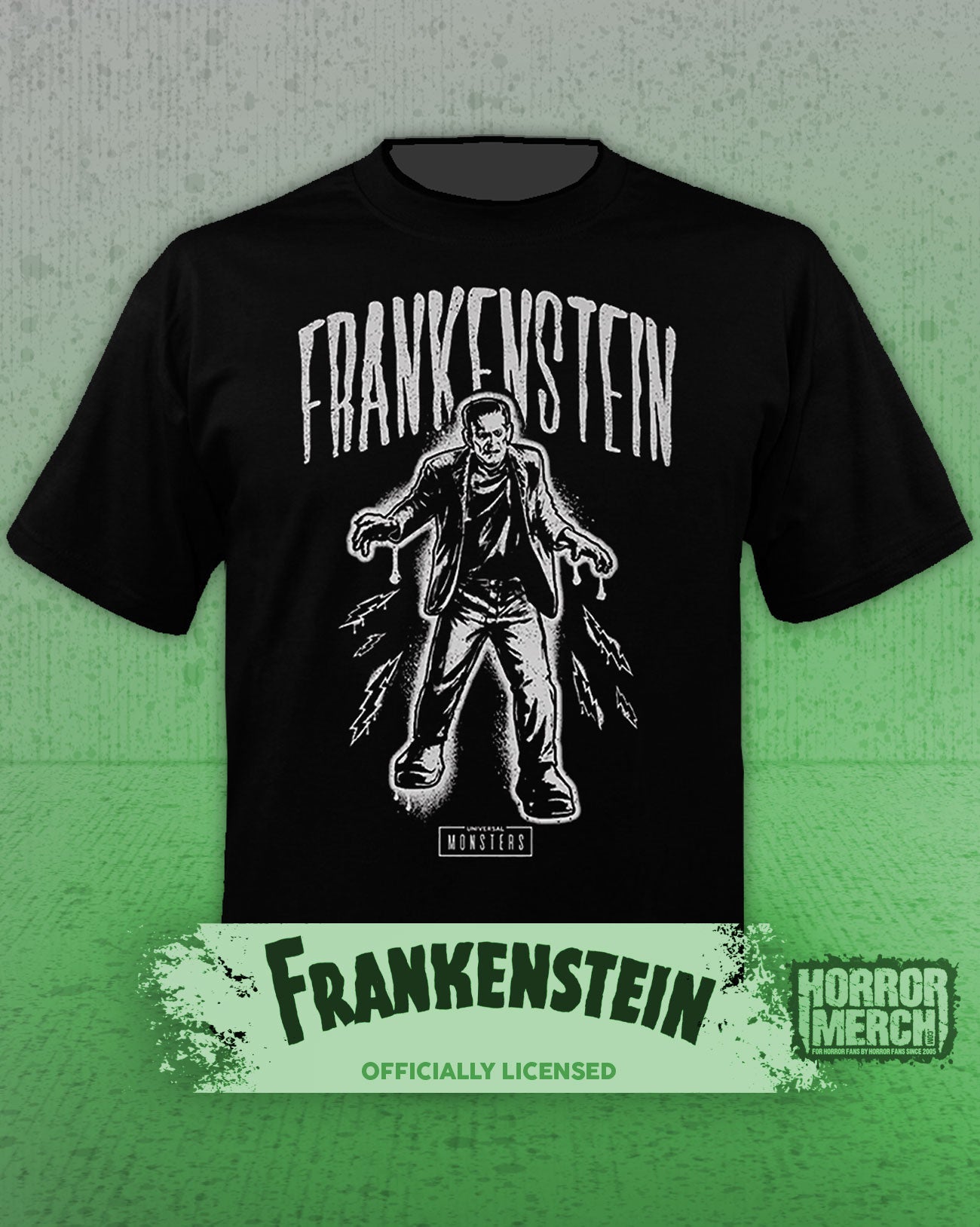 Frankenstein - Charged Mens Shirt