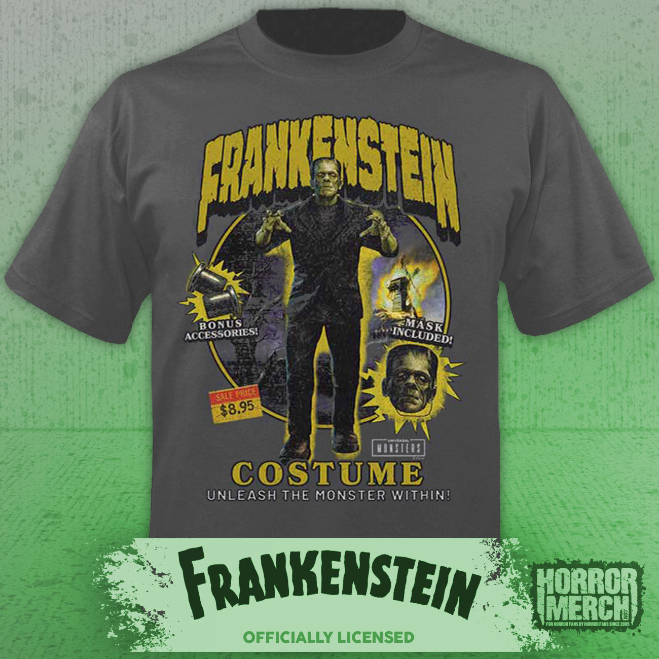 Frankenstein - Costume Collage (Gray)