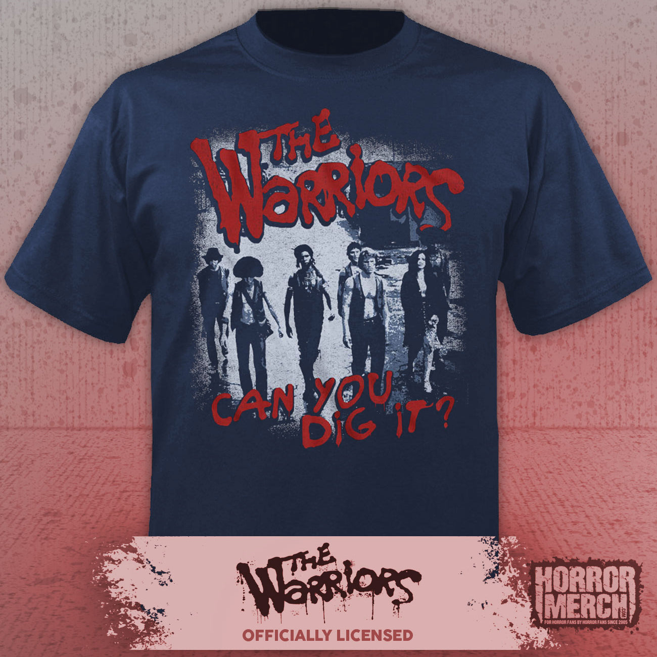 Warriors - Boardwalk Mens Shirt (Blue)