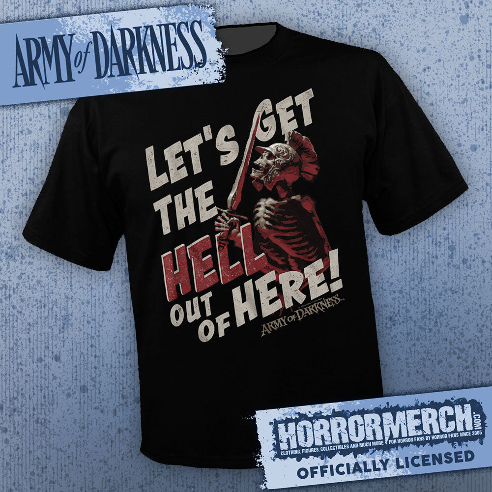 Army Of Darkness - Get Out Mens Shirt