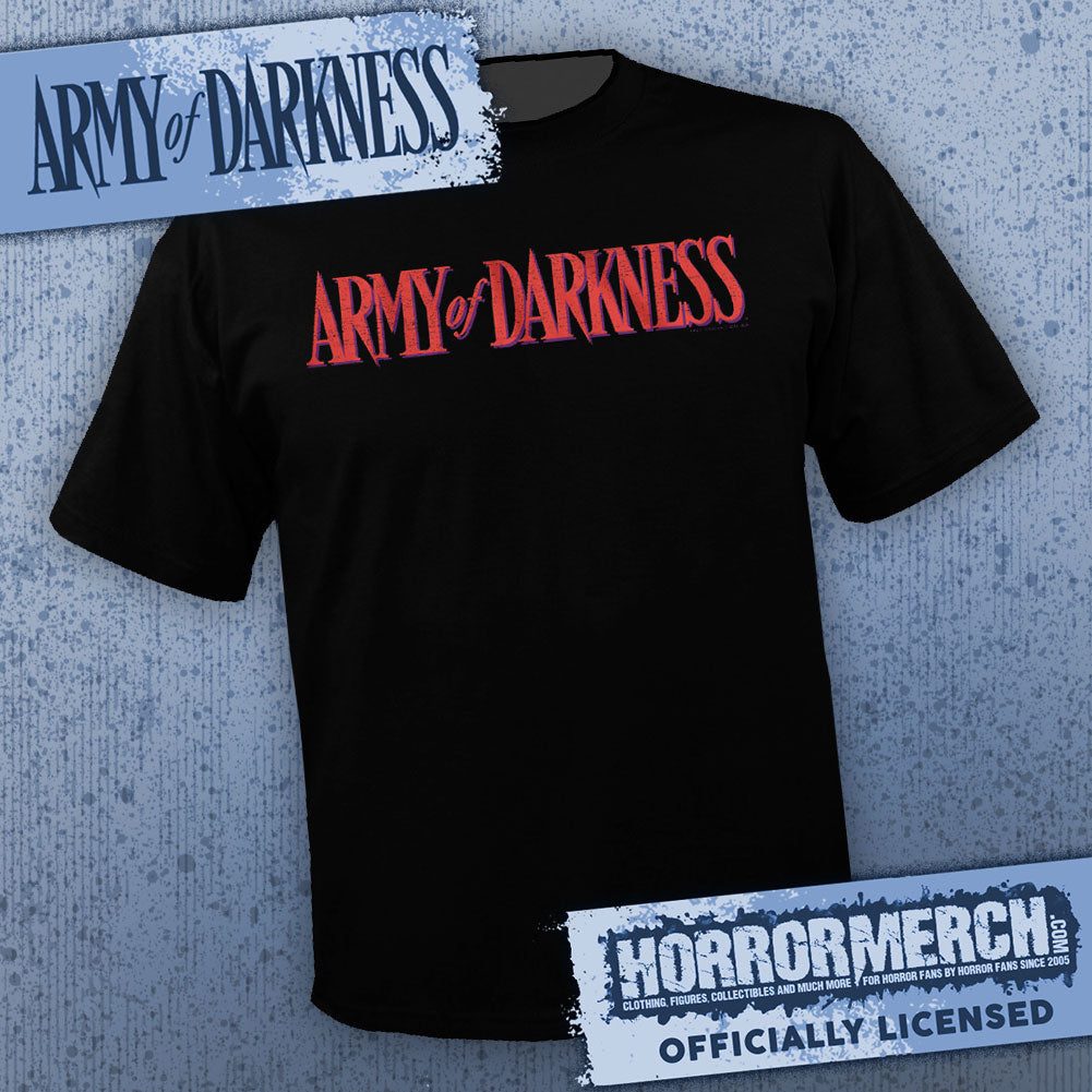 Army Of Darkness - Red Logo Mens Shirt