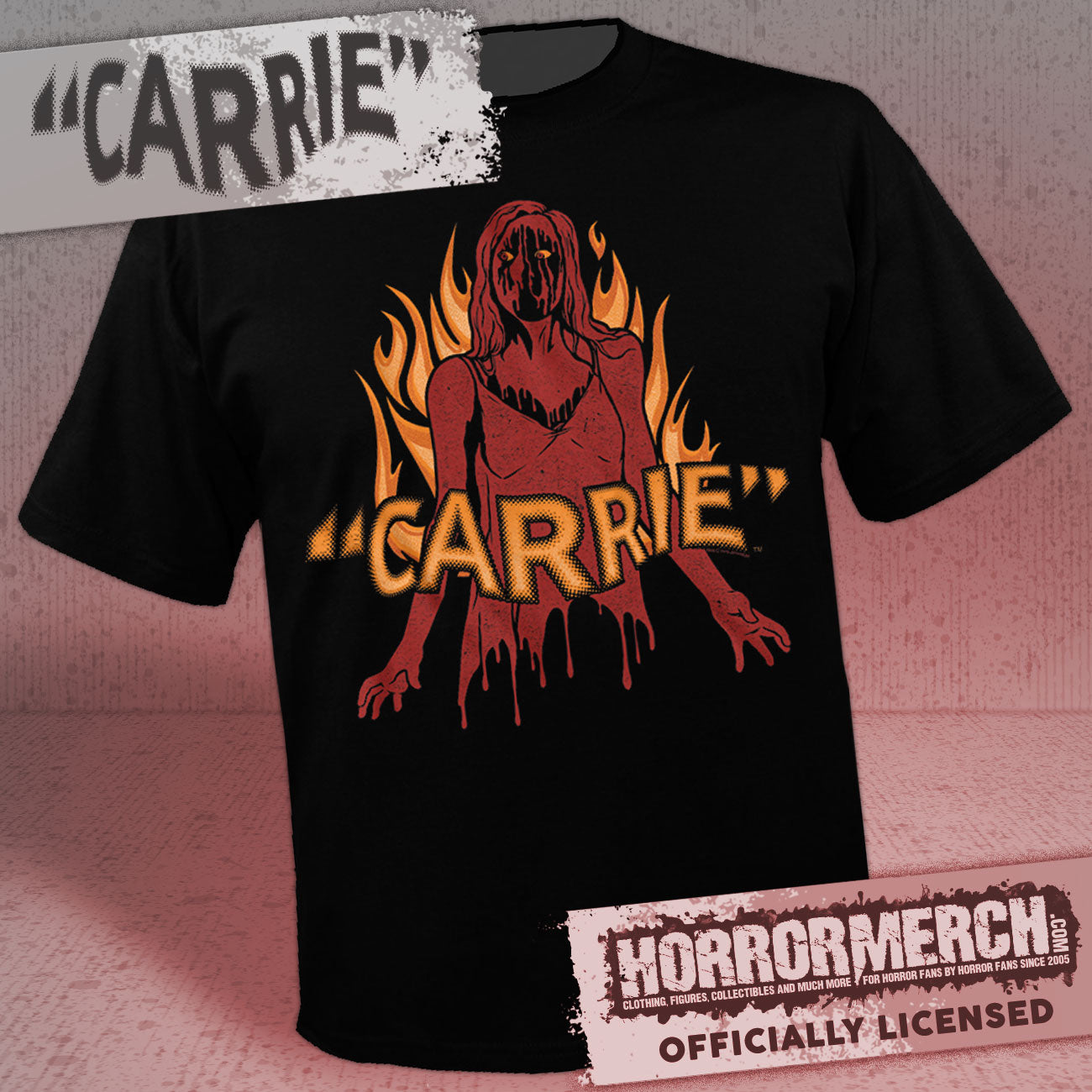 Carrie - Fire Mens Shirt