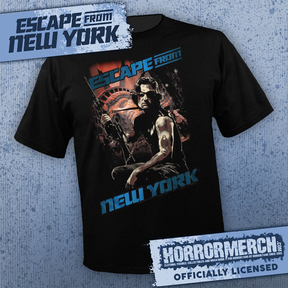 Escape From New York - Snake (Close-Up) Mens Shirt
