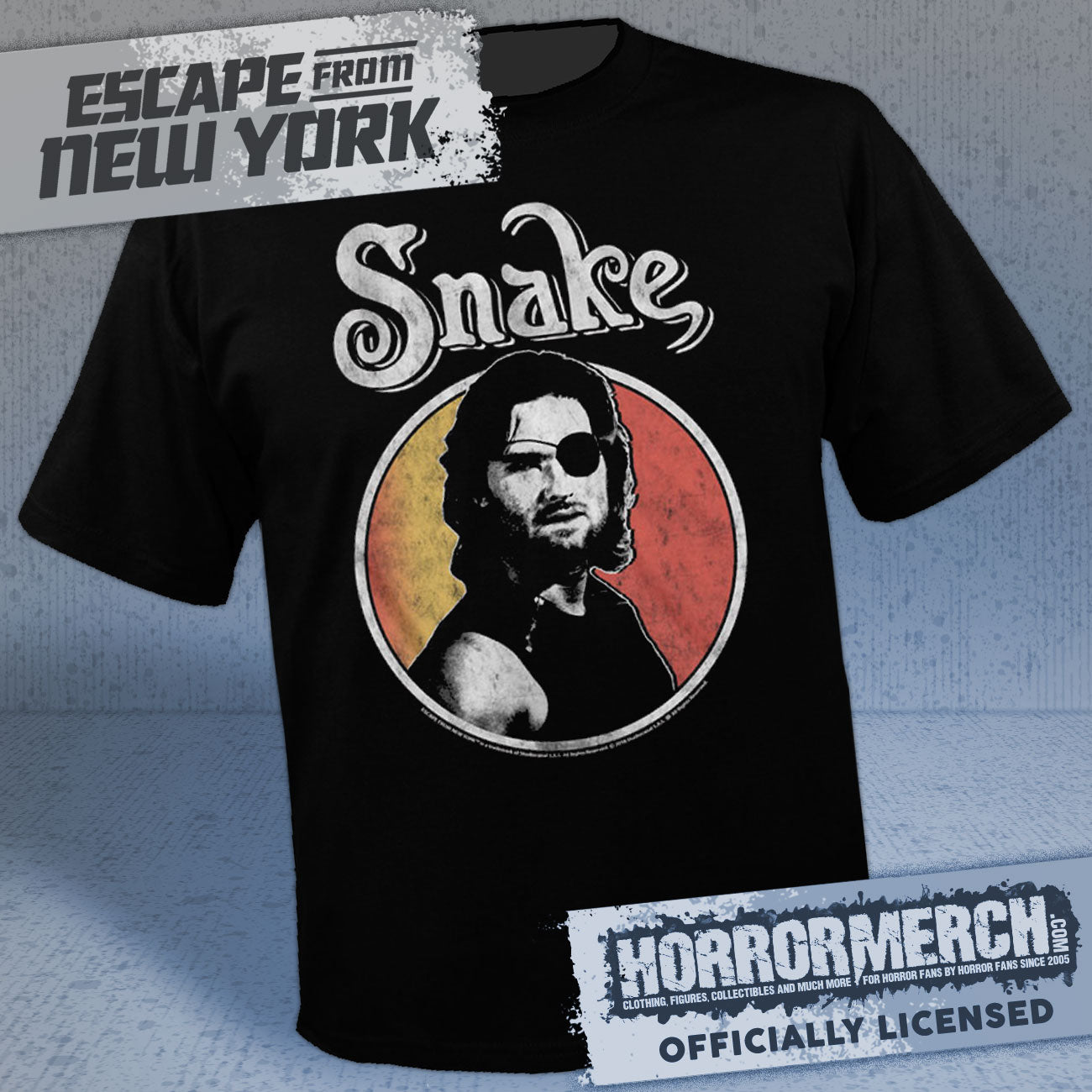 Escape From New York - Snake (Circle) Mens Shirt