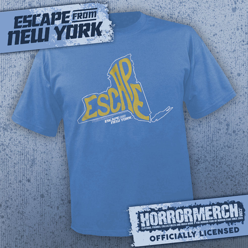 Escape From New York - Escape (Blue) Mens Shirt