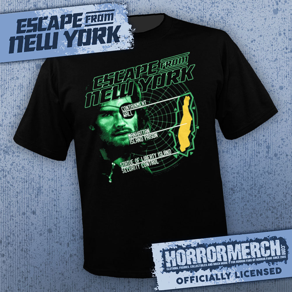 Escape From New York - Map Mens Shirt