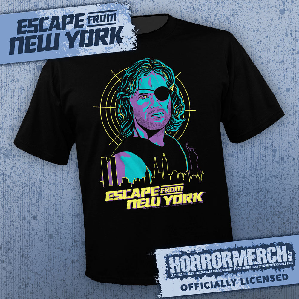 Escape From New York - Blue Art Mens Shirt