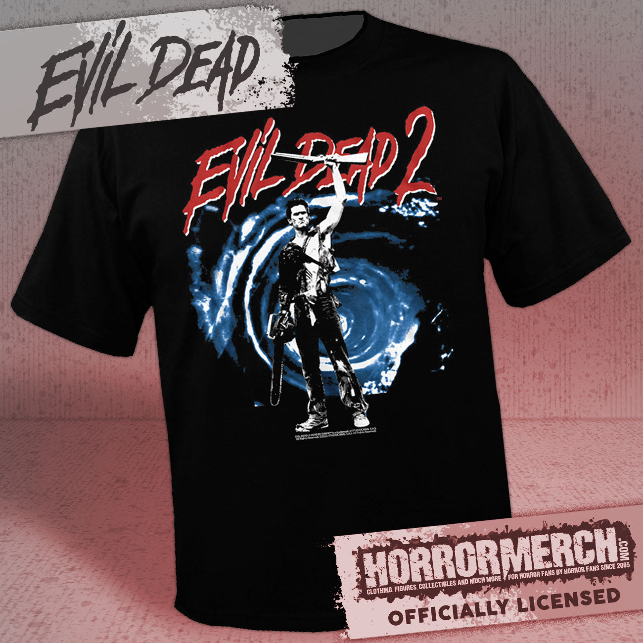 Evil Dead - Swirl Mens Shirt