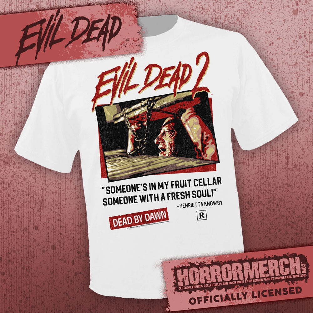 Evil Dead - Henrietta (White) Mens Shirt