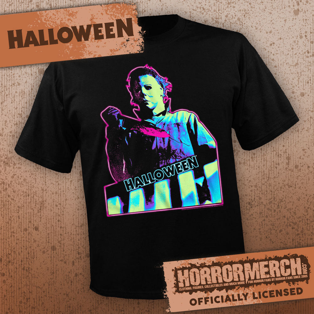 Halloween - Knife (Neon) Mens Shirt