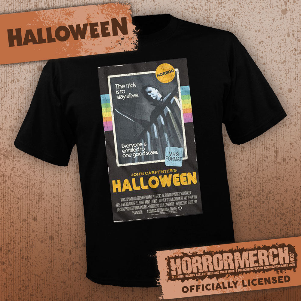 Halloween - VHS Cover Mens Shirt