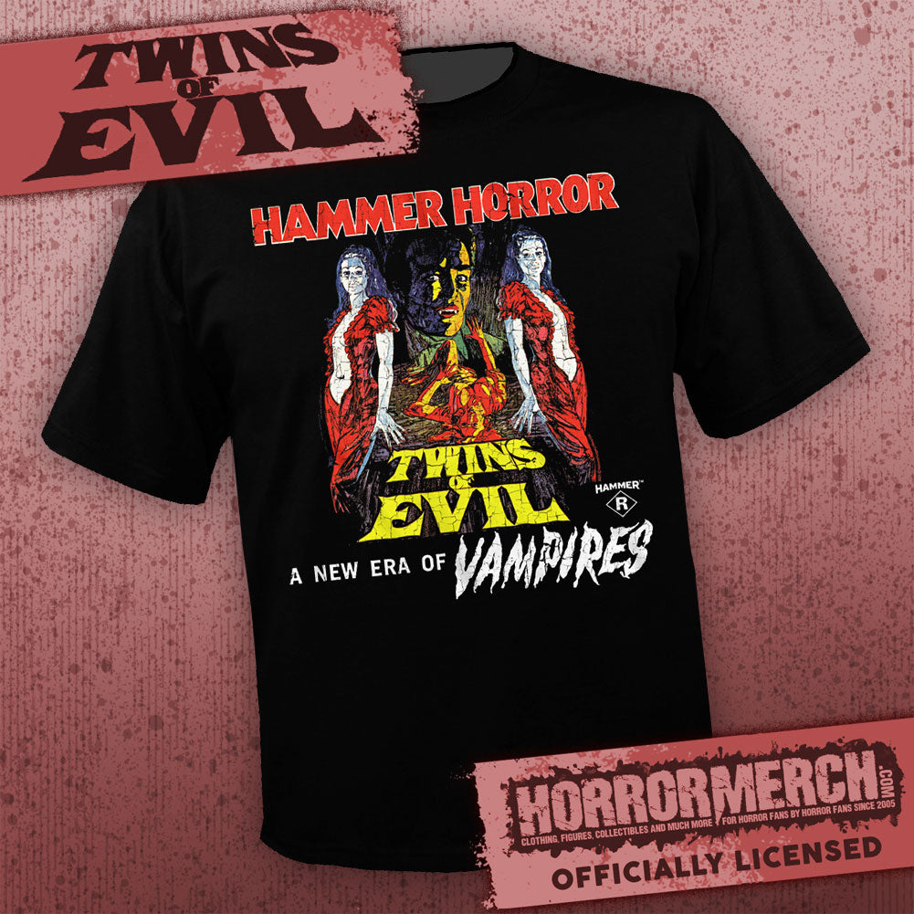 Twins Of Evil - Poster Shirt Mens Shirt