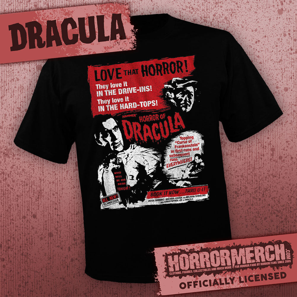 Dracula - Love That Horror Mens Shirt