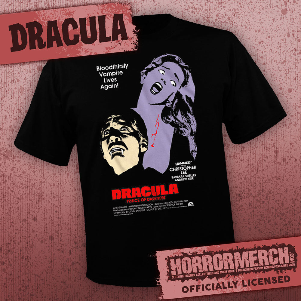 Dracula - Bloodthirsty Vampire Mens Shirt