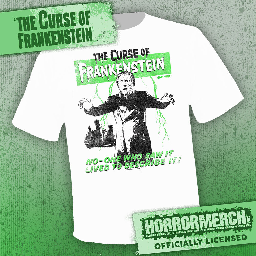 Curse Of Frankenstein - No One Lived Mens Shirt