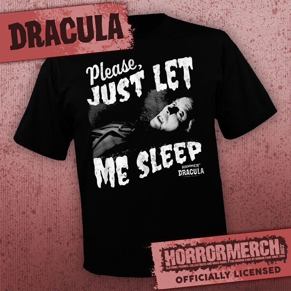 Dracula - Let Me Sleep Mens Shirt