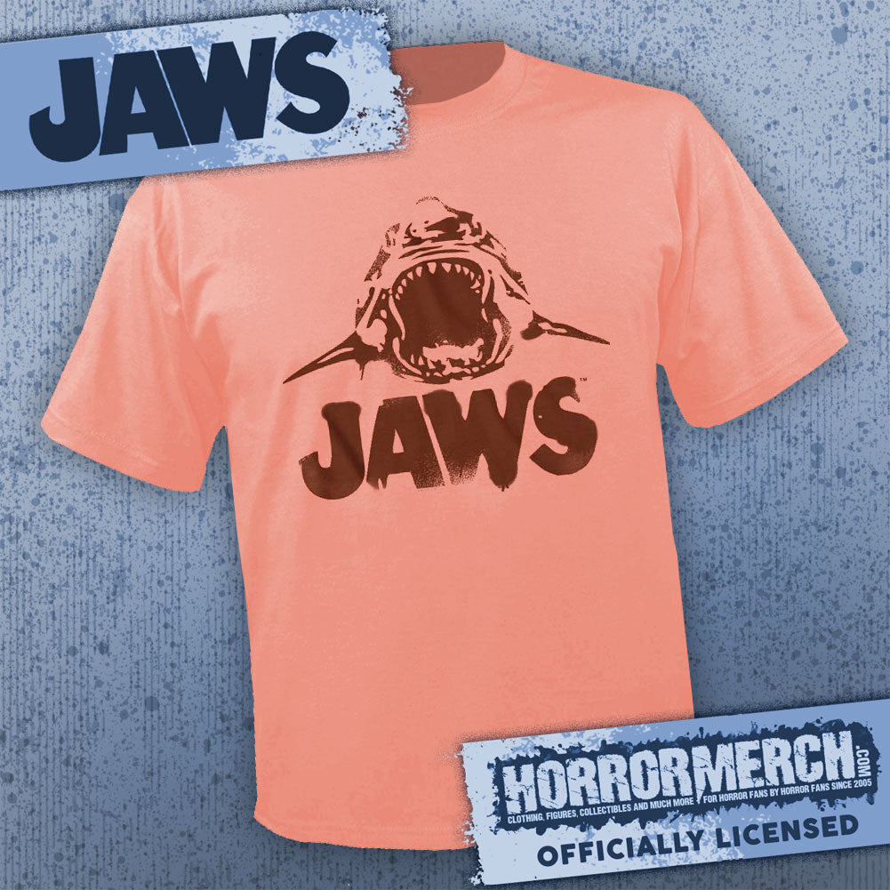 Jaws - Mouth (Peach) Mens Shirt