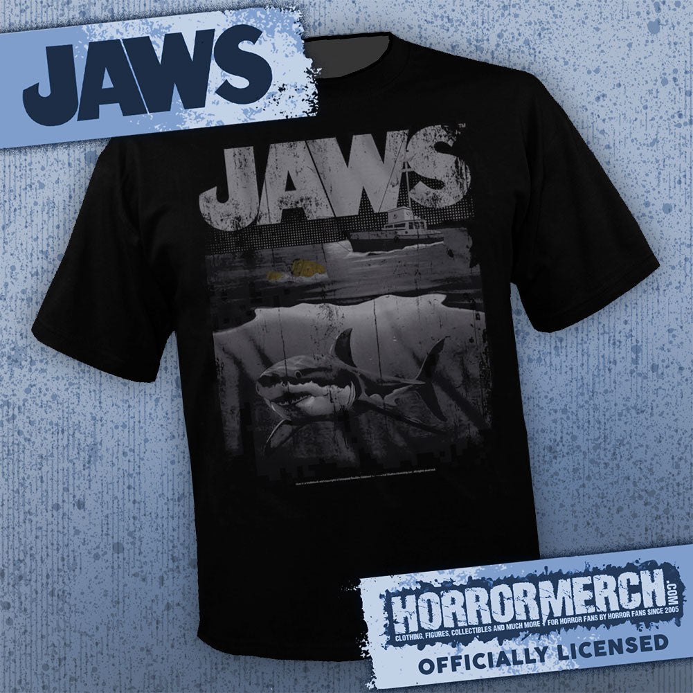 Jaws - In The Deep End Mens Shirt