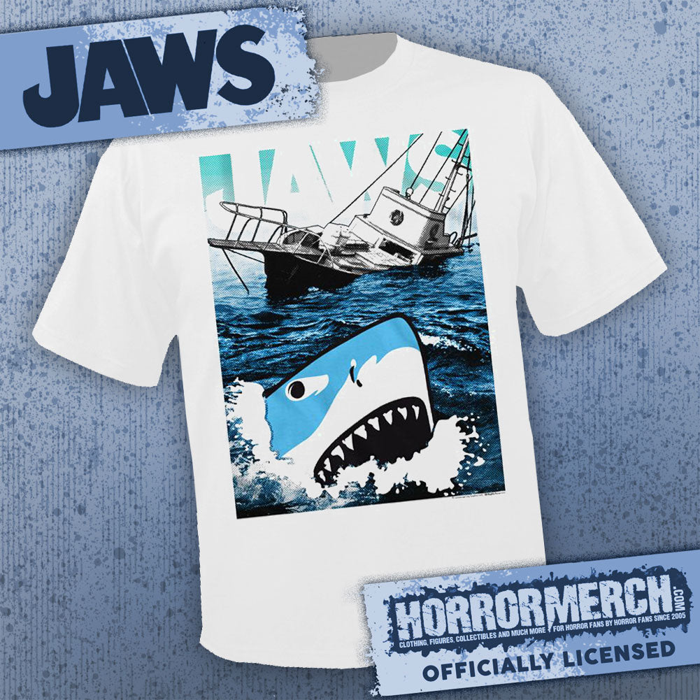 Jaws - Capsize (White) Mens Shirt