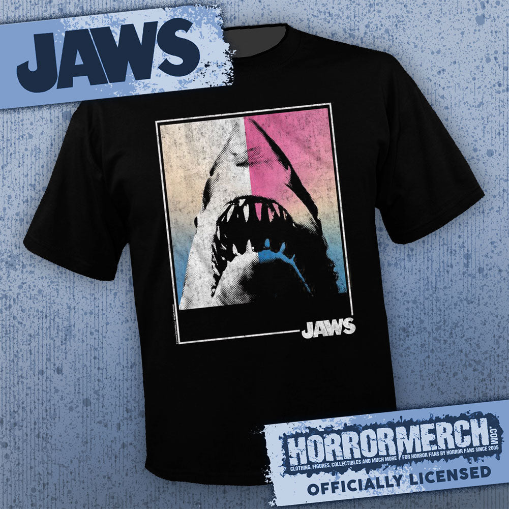 Jaws - Rainbow Photo Mens Shirt