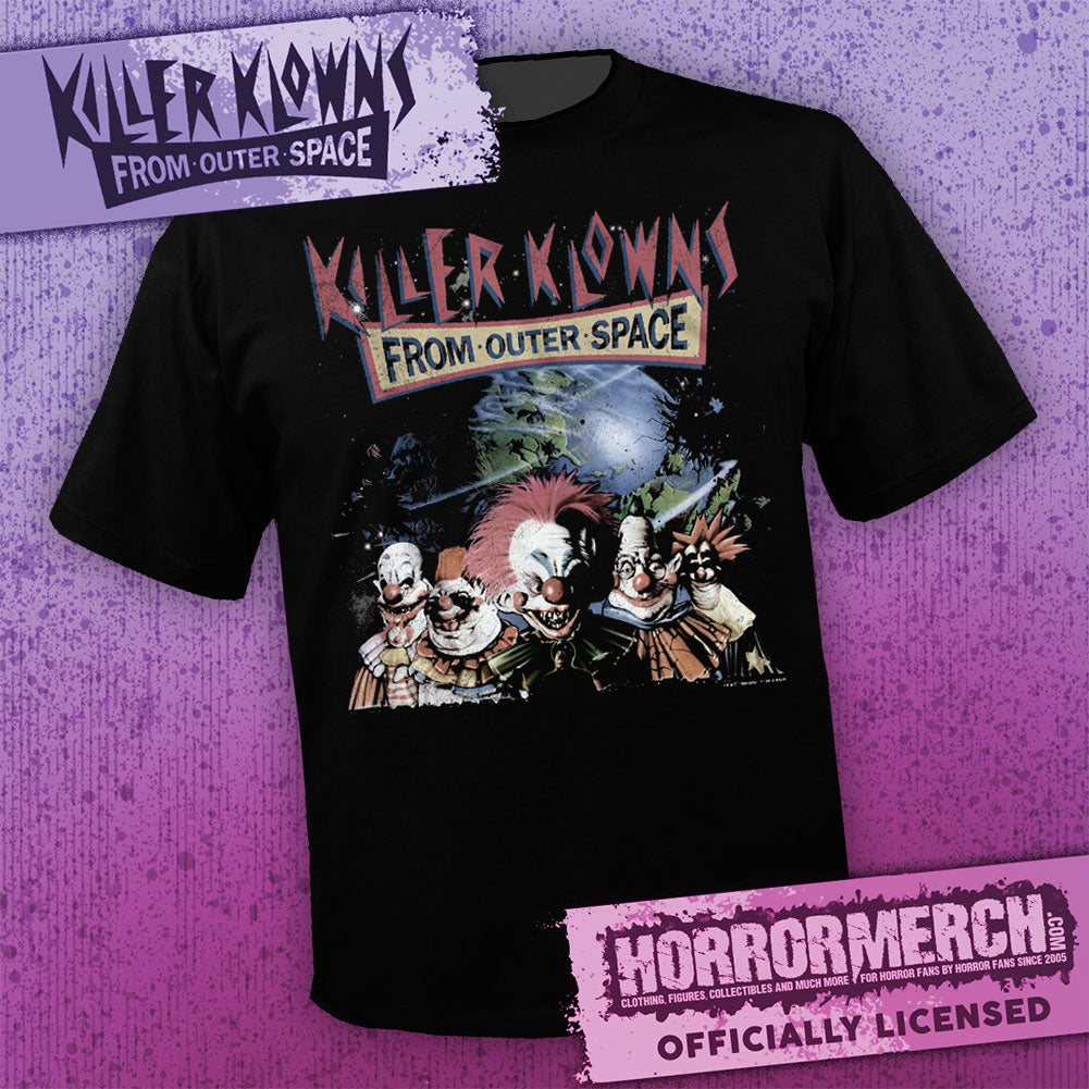 Killer Klowns From Outer Space - Earth [mens Shirt] – Horrormerch.com