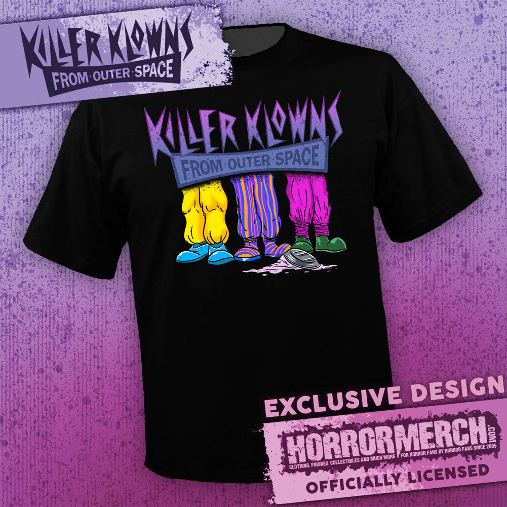 '- Exclusive - Killer Klowns From Outer Space - Clown Shoes (Front And Back Print) Mens Shirt