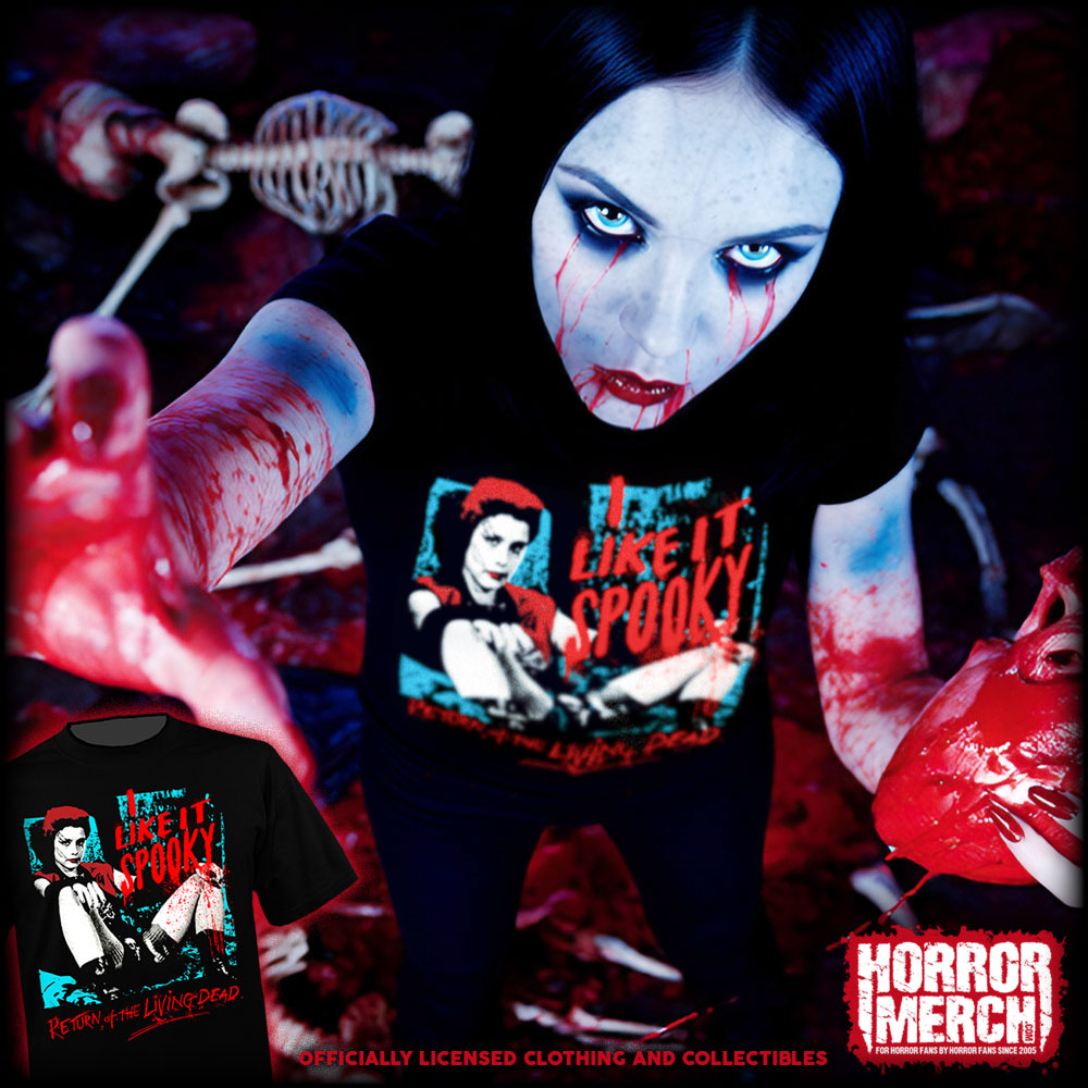 Exclusive - Return Of The Living Dead - I Like It Spooky (Trash) Mens Shirt