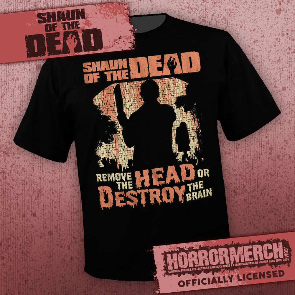 Shaun Of The Dead - Outline Mens Shirt