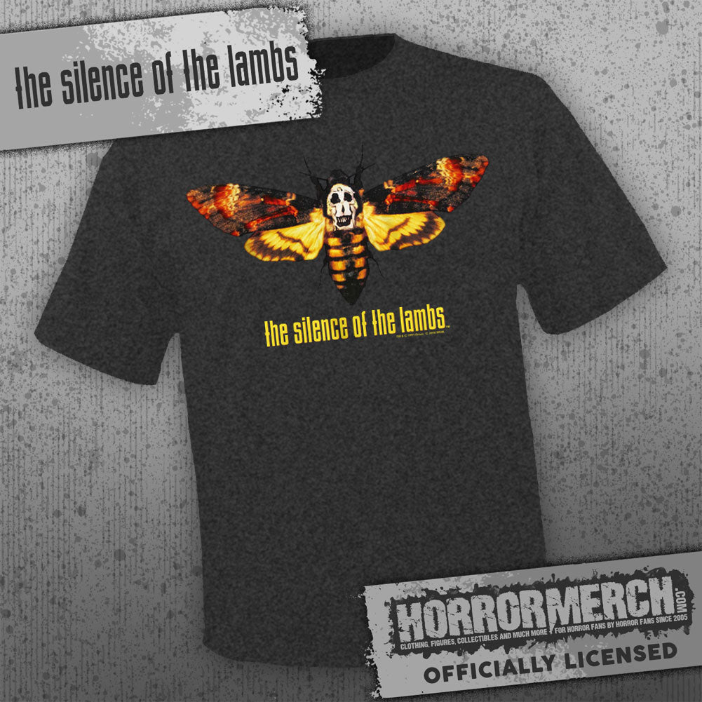 Silence Of The Lambs - Moth (Black Heather) Mens Shirt