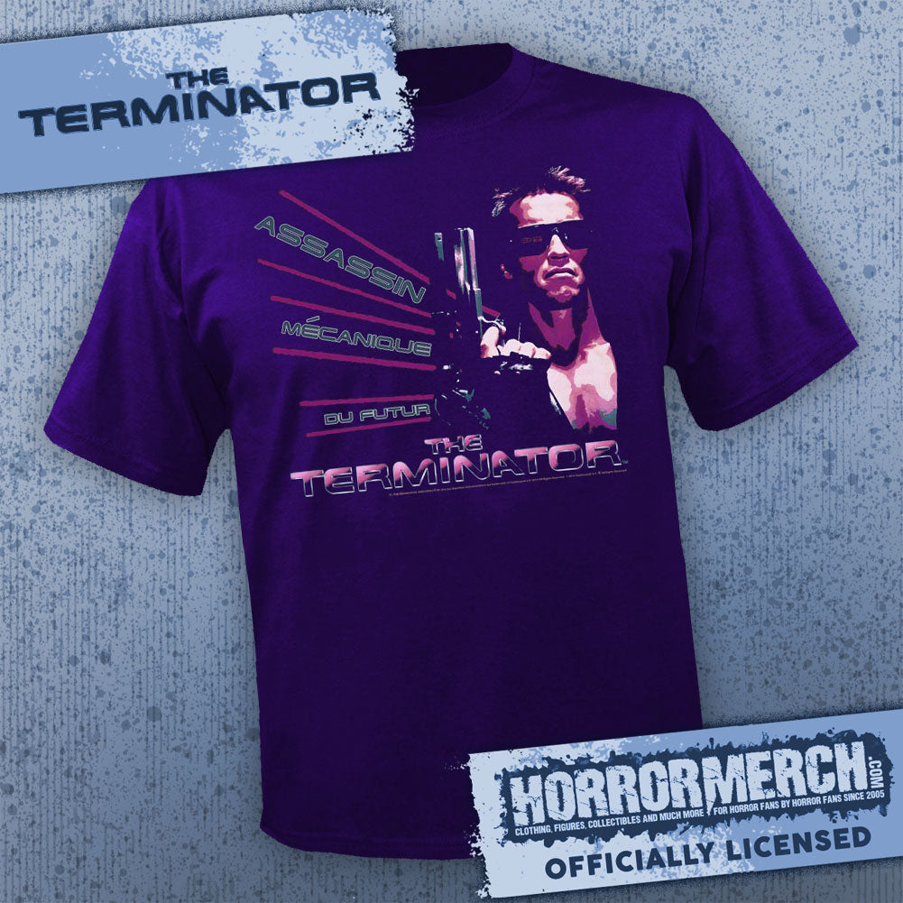 Terminator - Assassin (Purple) Mens Shirt