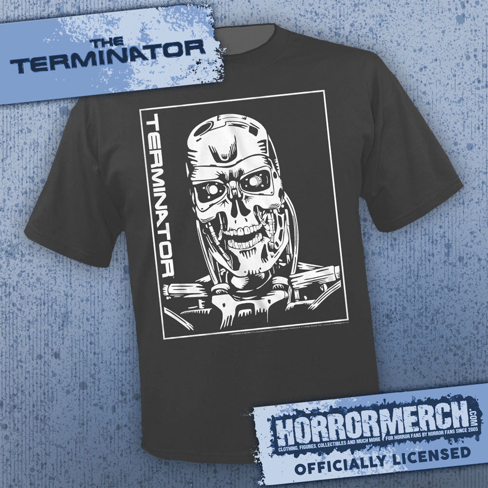 Terminator - Endoskeleton (Gray) Mens Shirt